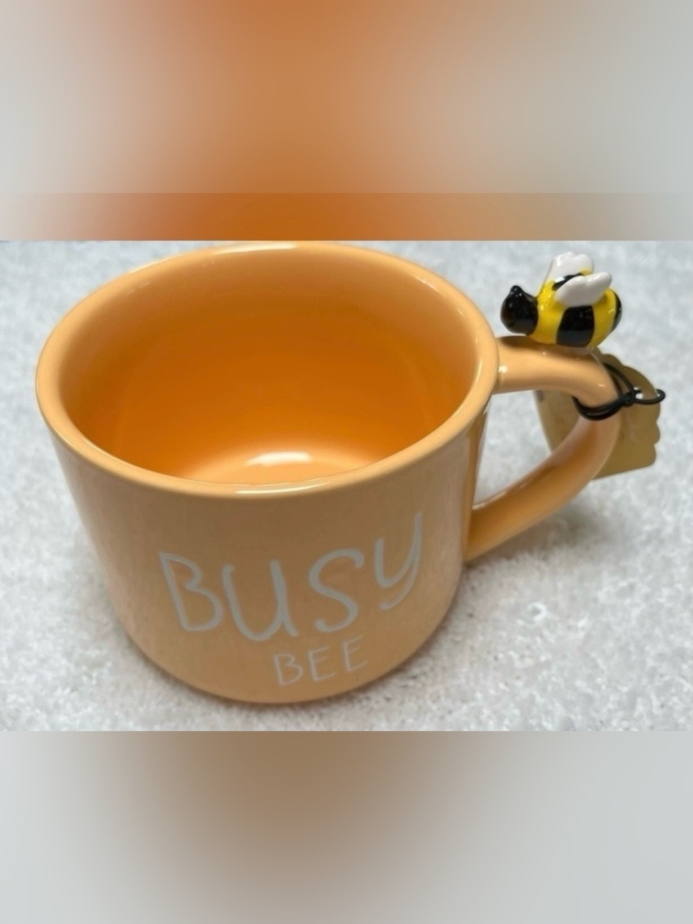 NEW Harvest Green Studio Busy Bee Coffee Stoneware Mug